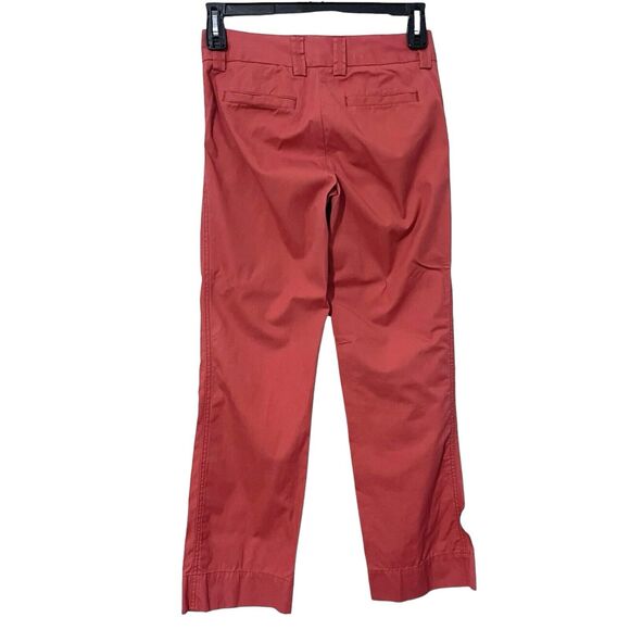 J. Crew Women’s Pants Size 0S Pink Classic Twill Chino Favorite Fit 100% Cotton - Picture 4 of 6